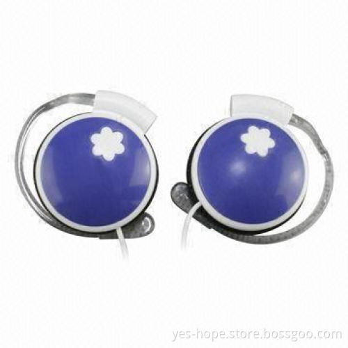 Wired Earphones with 32 Ohms Impedance and 2 x 30mm Mylar Speaker